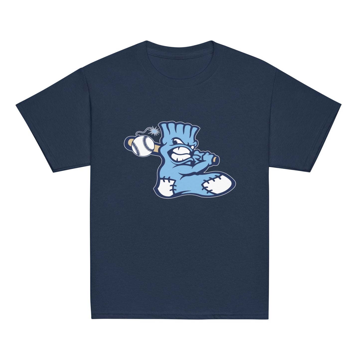 Classic | Youth T Shirt | BombSox Baseball | Mascot Logo