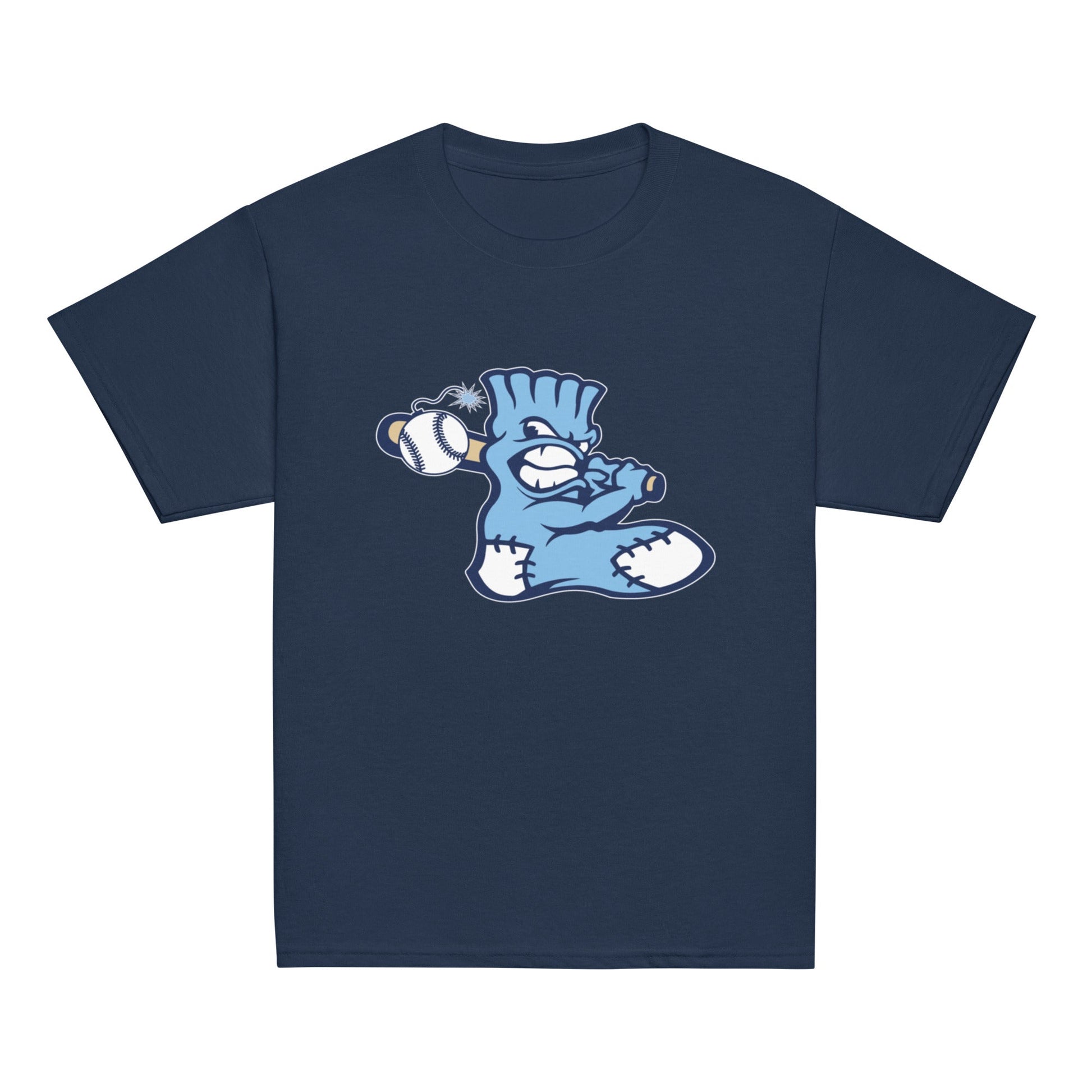 Classic | Youth T Shirt | BombSox Baseball | Mascot Logo