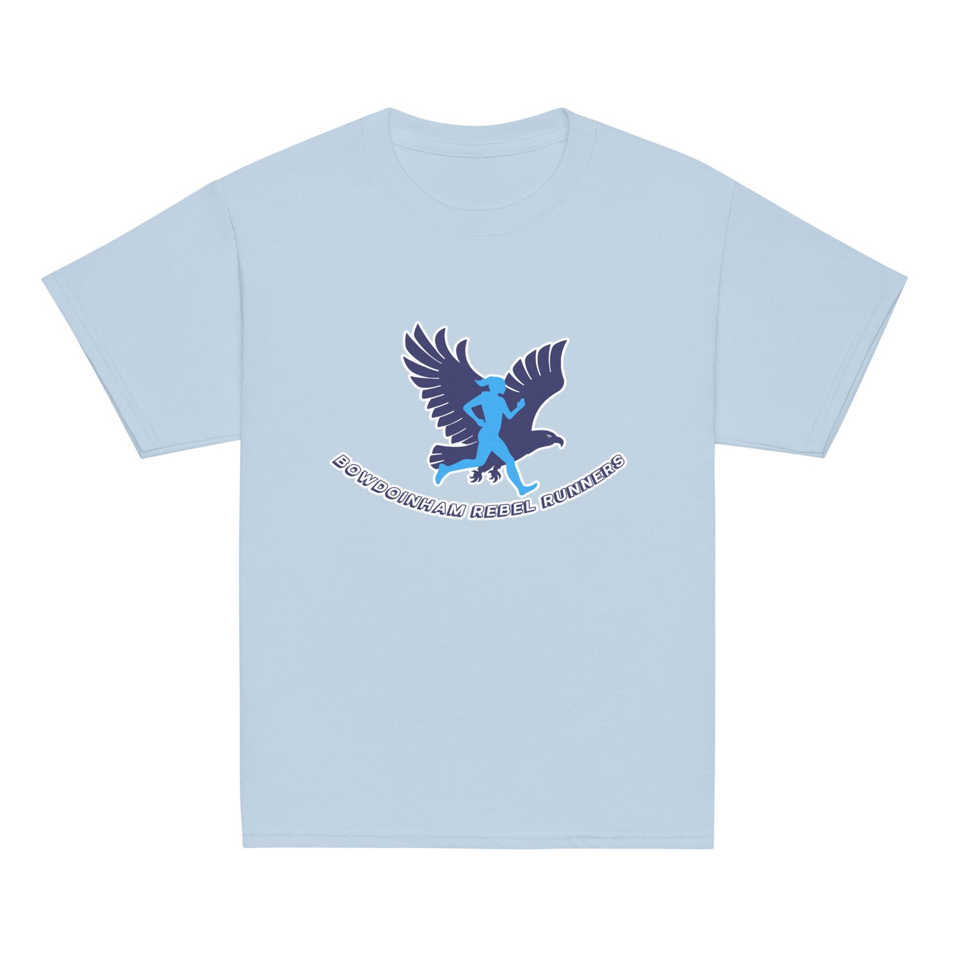 Classic | Youth T Shirt | Bowdoinham Rebel Runners | Emblem Logo