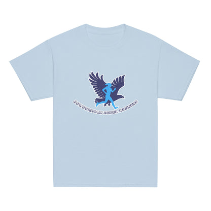 Classic | Youth T Shirt | Bowdoinham Rebel Runners | Emblem Logo