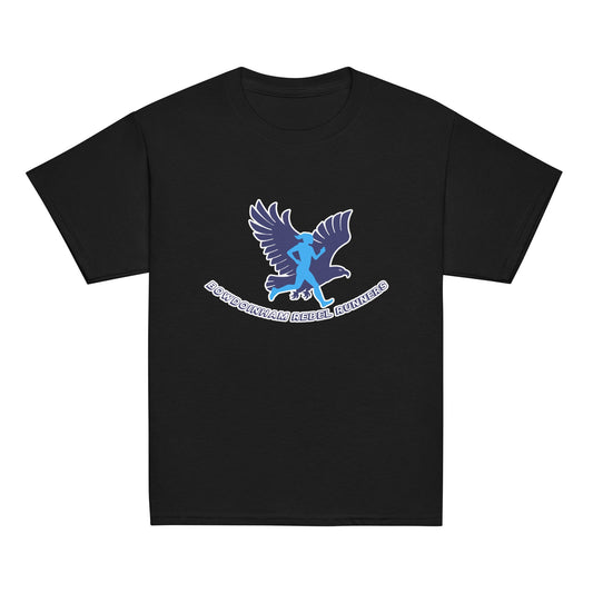 Classic | Youth T Shirt | Bowdoinham Rebel Runners | Emblem Logo