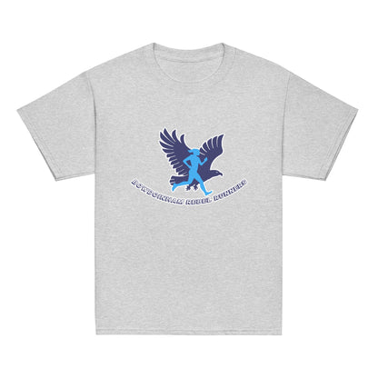 Classic | Youth T Shirt | Bowdoinham Rebel Runners | Emblem Logo