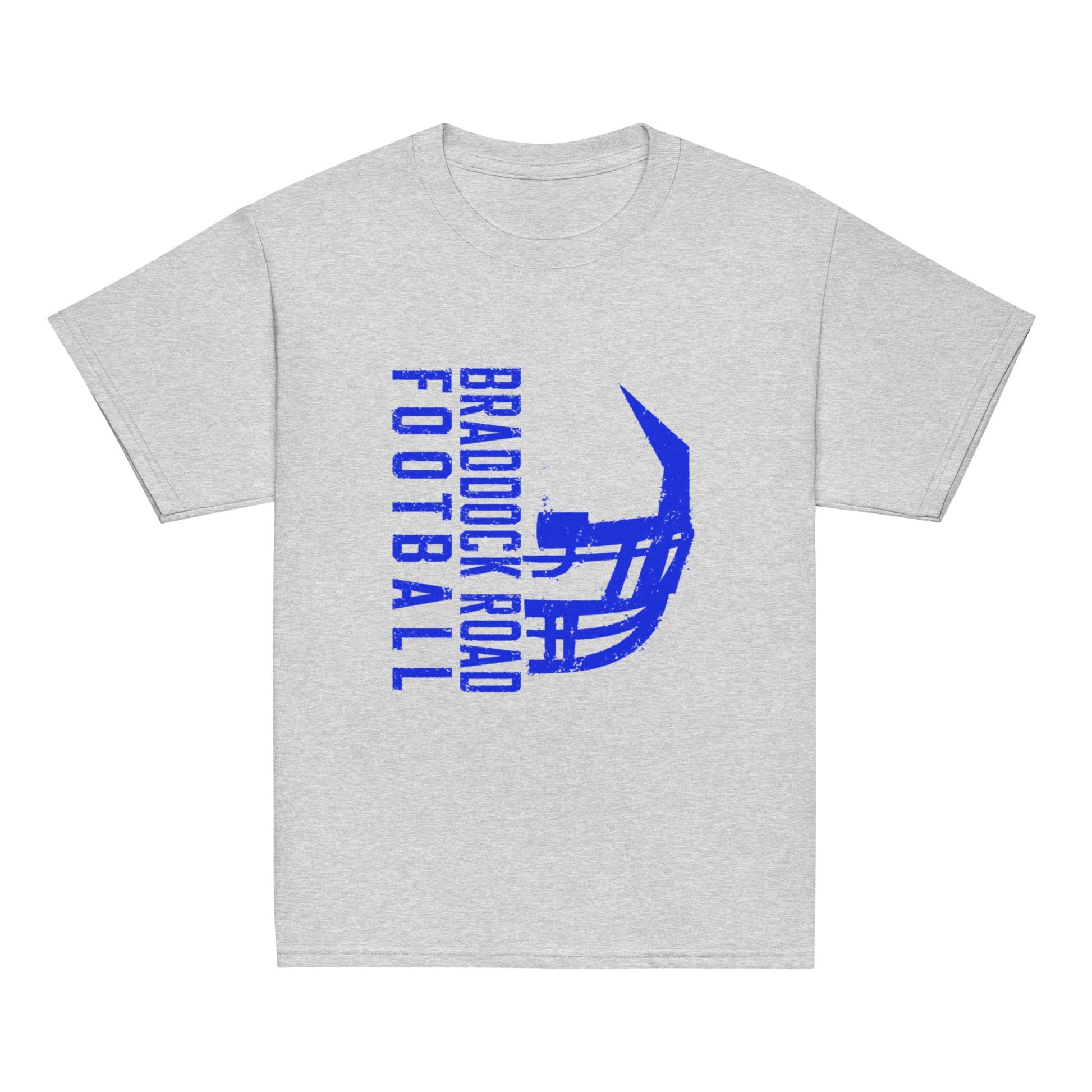 Classic | Youth T Shirt | Braddock Road Football | Sideline Vertical Logo