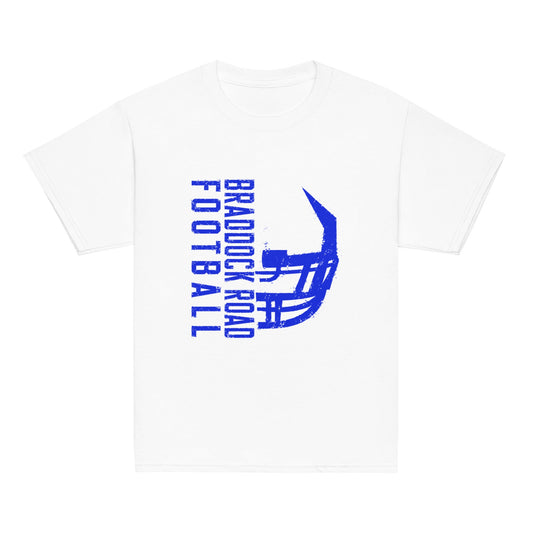 Classic | Youth T Shirt | Braddock Road Football | Sideline Vertical Logo