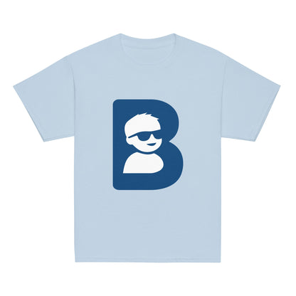 Classic | Youth T Shirt | Brave Like Ben | Blue Maverick Logo