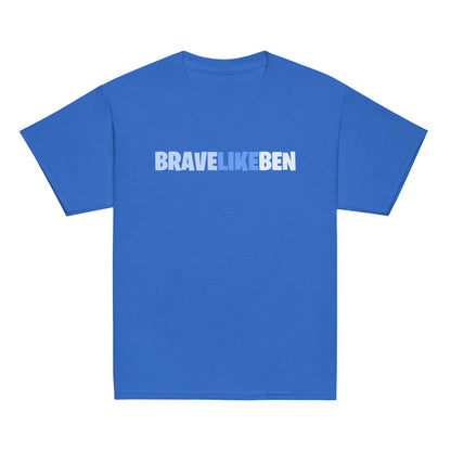 Classic | Youth T Shirt | Brave Like Ben | Script Logo