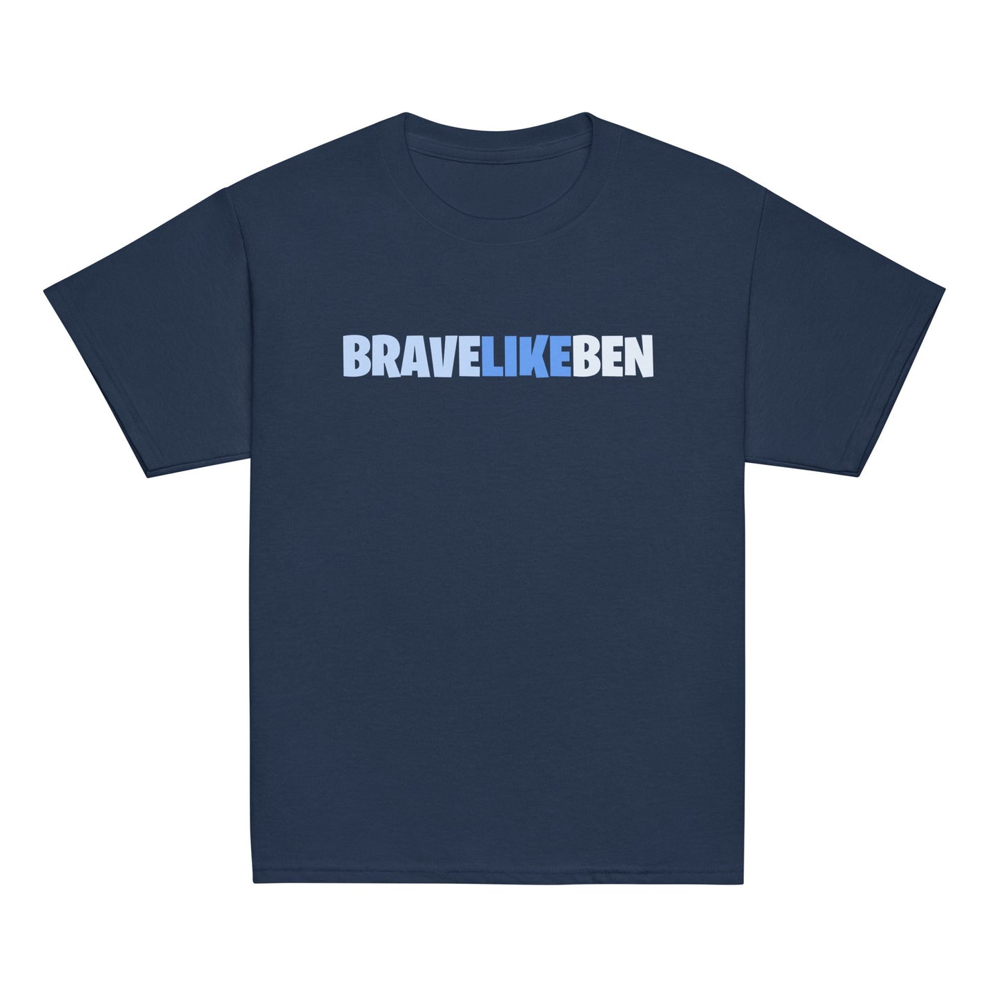 Classic | Youth T Shirt | Brave Like Ben | Script Logo