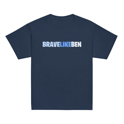 Classic | Youth T Shirt | Brave Like Ben | Script Logo