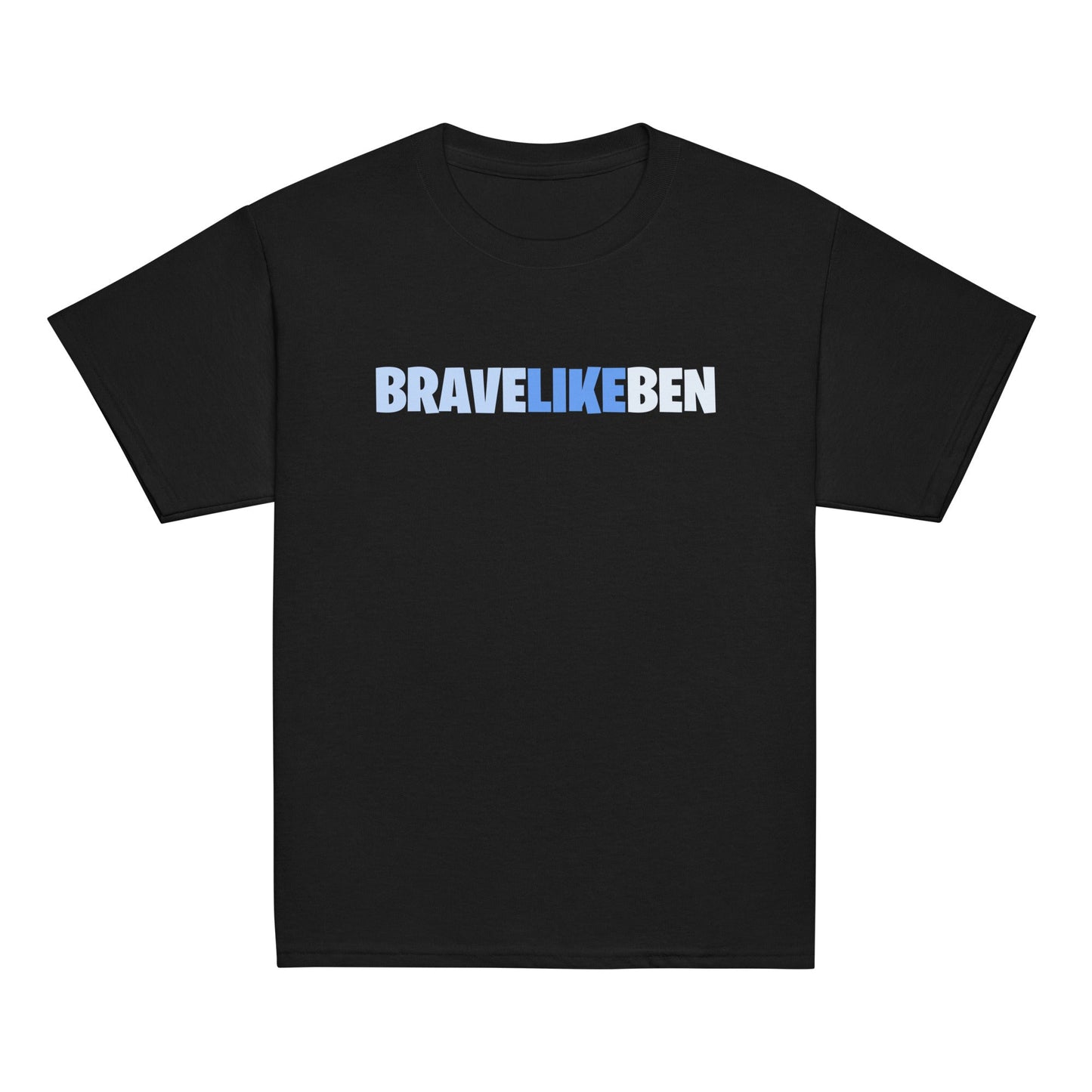 Classic | Youth T Shirt | Brave Like Ben | Script Logo