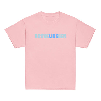 Classic | Youth T Shirt | Brave Like Ben | Wordmark Logo