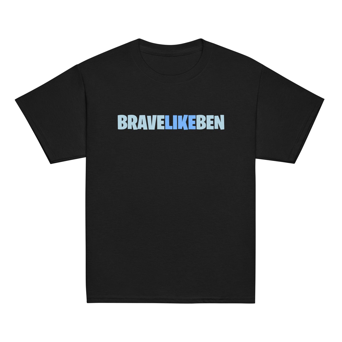 Classic | Youth T Shirt | Brave Like Ben | Wordmark Logo