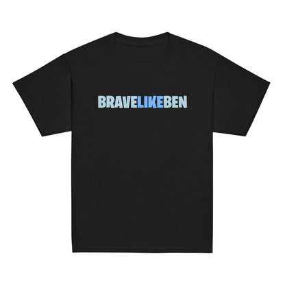 Classic | Youth T Shirt | Brave Like Ben | Wordmark Logo