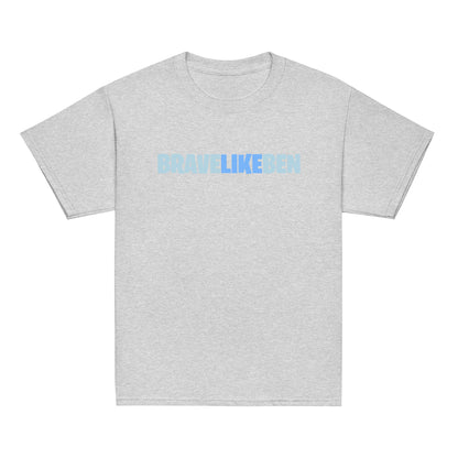Classic | Youth T Shirt | Brave Like Ben | Wordmark Logo