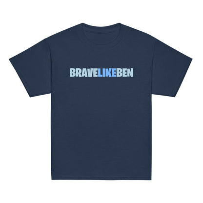 Classic | Youth T Shirt | Brave Like Ben | Wordmark Logo