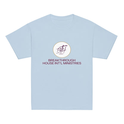 Classic | Youth T Shirt | Breakthrough House International Ministries | Crest Logo