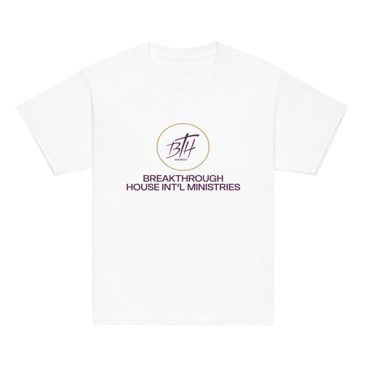 Classic | Youth T Shirt | Breakthrough House International Ministries | Crest Logo