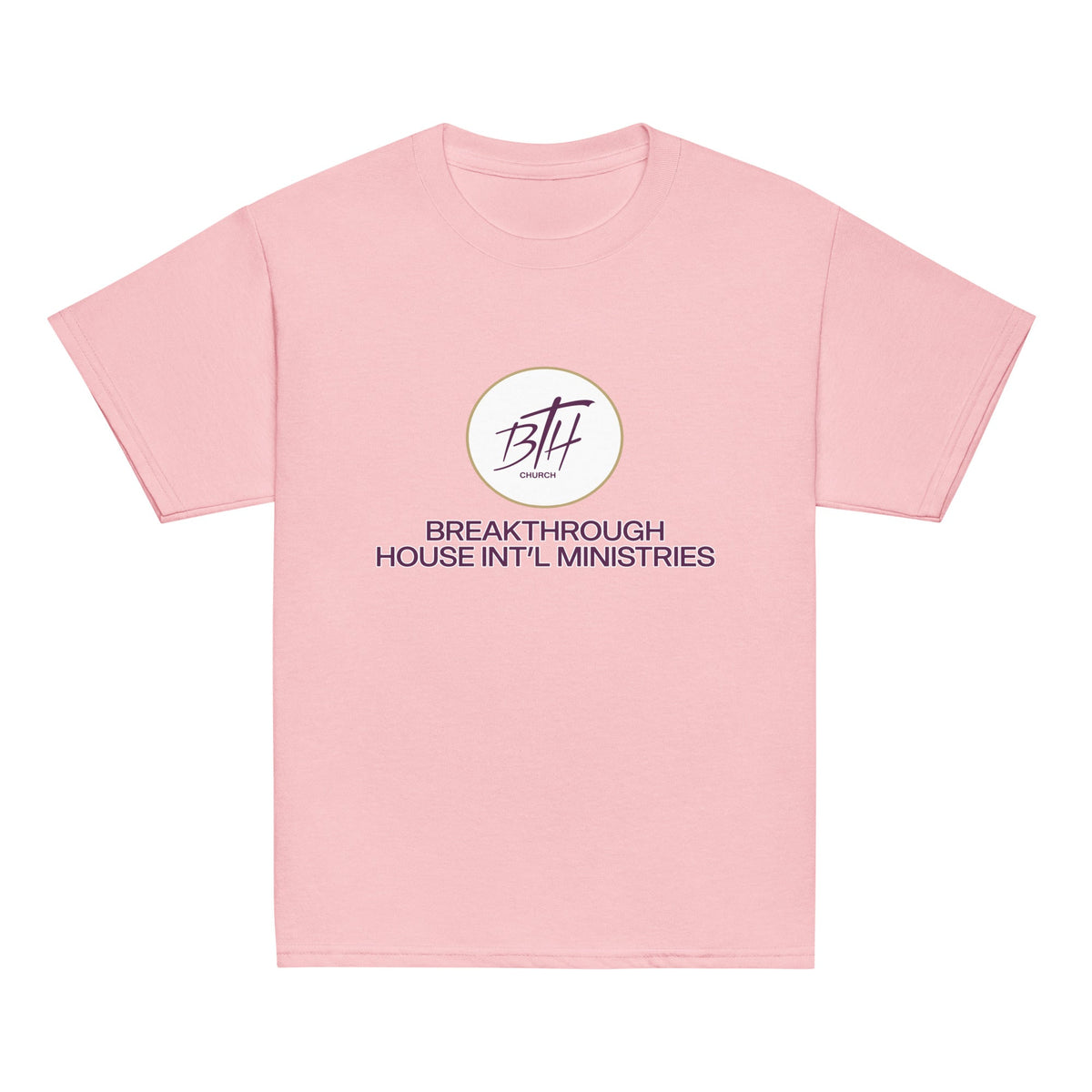 Classic | Youth T Shirt | Breakthrough House International Ministries | Crest Logo