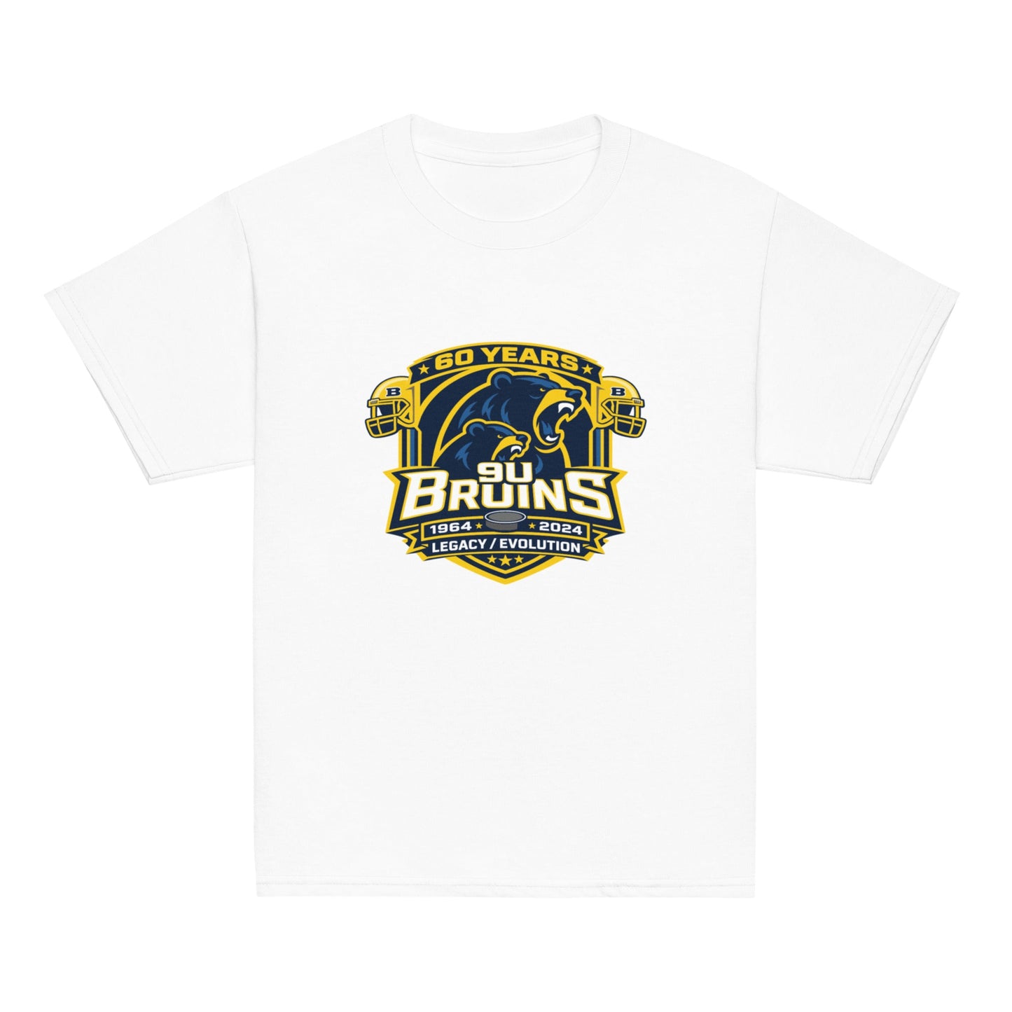 Classic | Youth T Shirt | Bruins The Evolution | Legacy Crest Logo