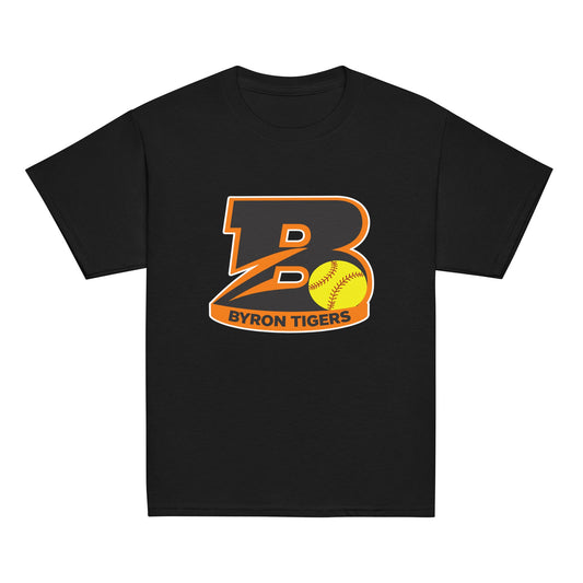 Classic | Youth T Shirt | Byron High School Softball | Softball Logo