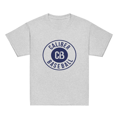 Classic | Youth T Shirt | Caliber Baseball | Badge Logo