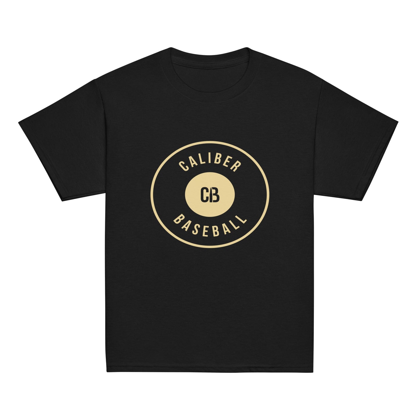 Classic | Youth T Shirt | Caliber Baseball | Crest Logo