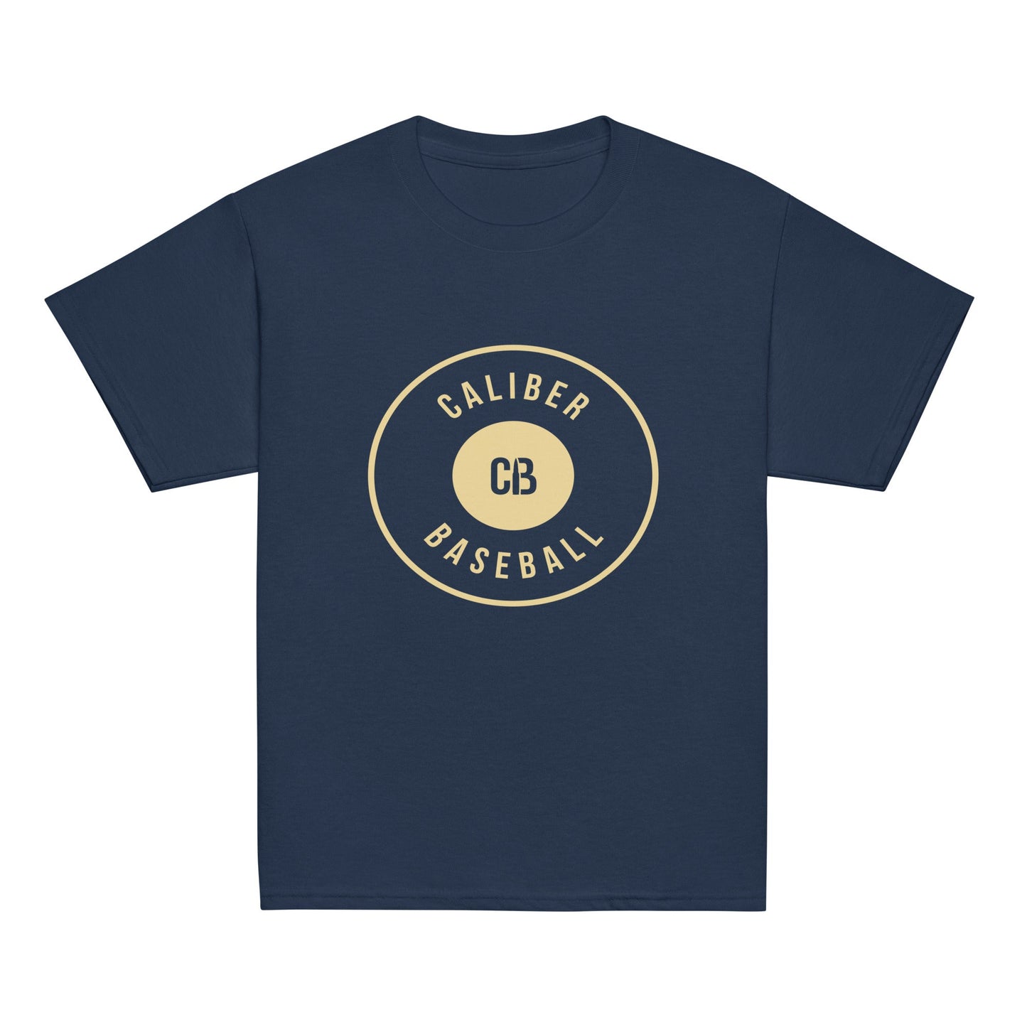 Classic | Youth T Shirt | Caliber Baseball | Crest Logo
