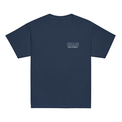 Classic | Youth T Shirt | Cambridge Volleyball | Block Bears Logo