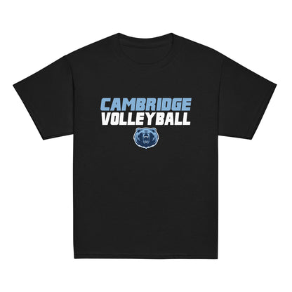 Classic | Youth T Shirt | Cambridge Volleyball | Modern Logo