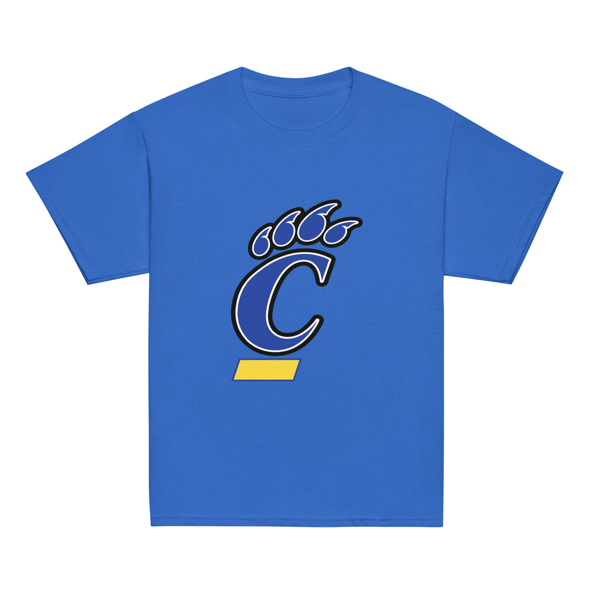 Classic | Youth T Shirt | Campbellsport Cougars | Crest Logo