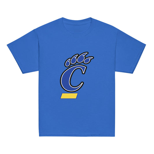Classic | Youth T Shirt | Campbellsport Cougars | Crest Logo