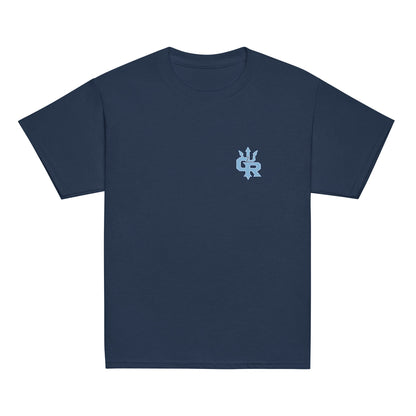 Classic | Youth T Shirt | Cape Riptides Baseball | Crest Logo