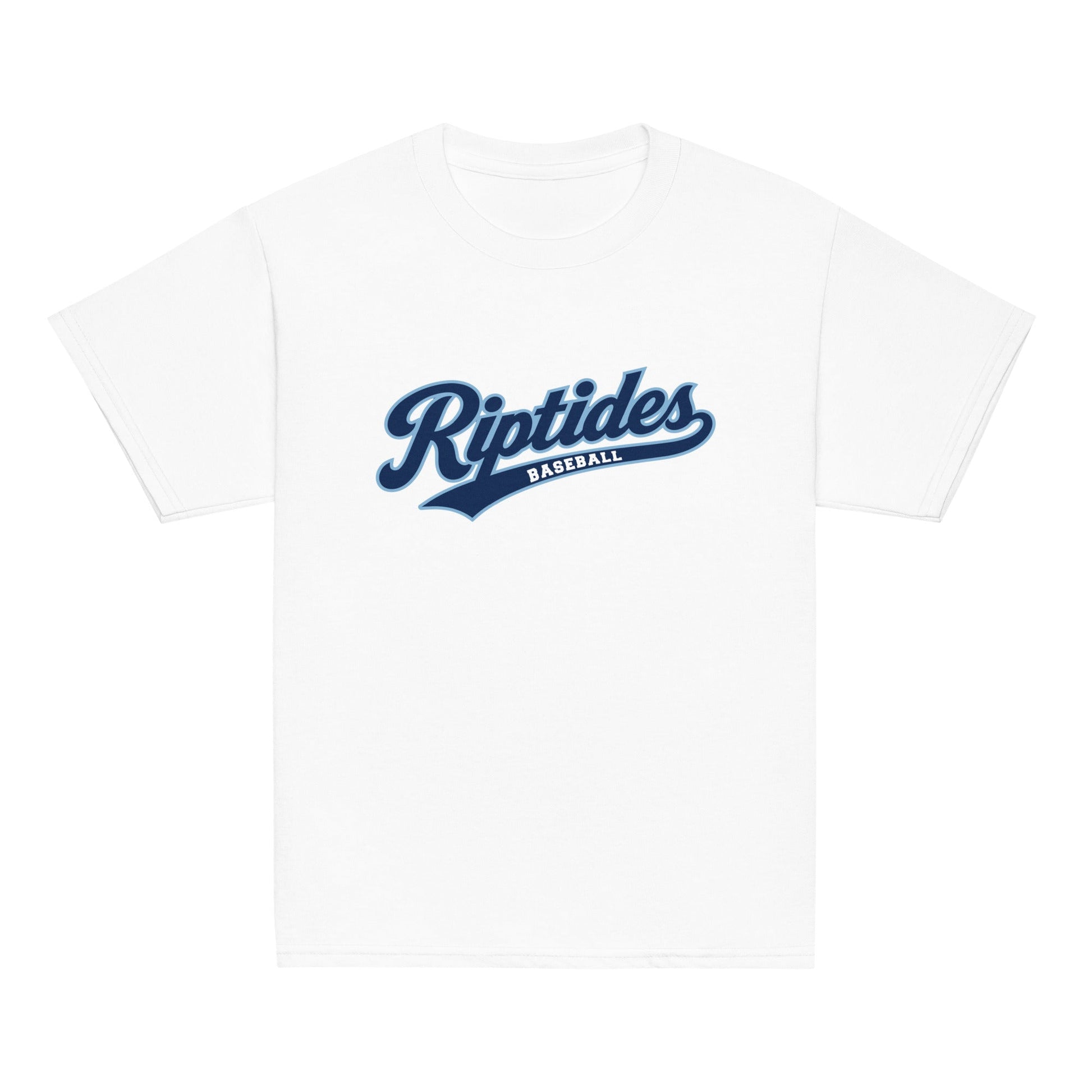 Classic | Youth T Shirt | Cape Riptides Baseball | Modern Script Logo