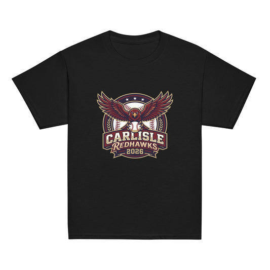 Classic | Youth T Shirt | Carlisle Redhawks | Emblem Logo