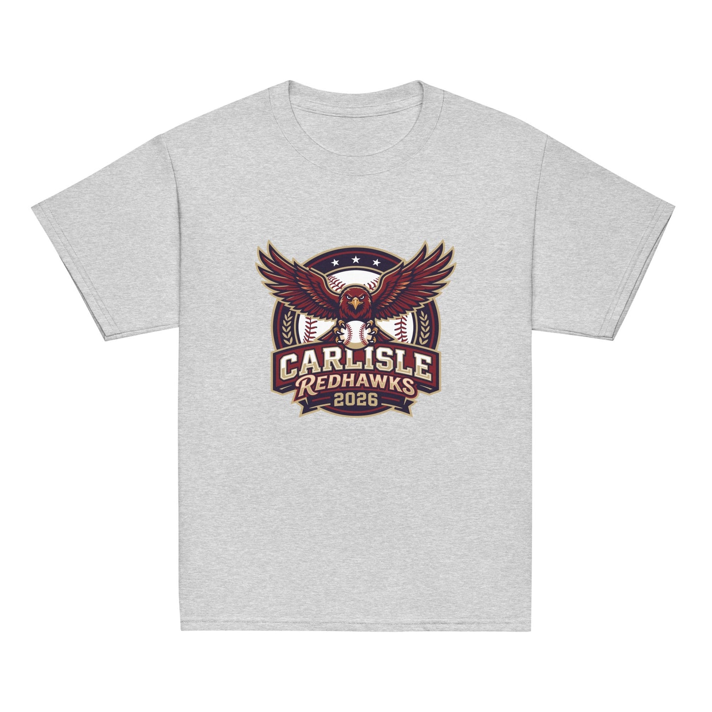 Classic | Youth T Shirt | Carlisle Redhawks | Emblem Logo