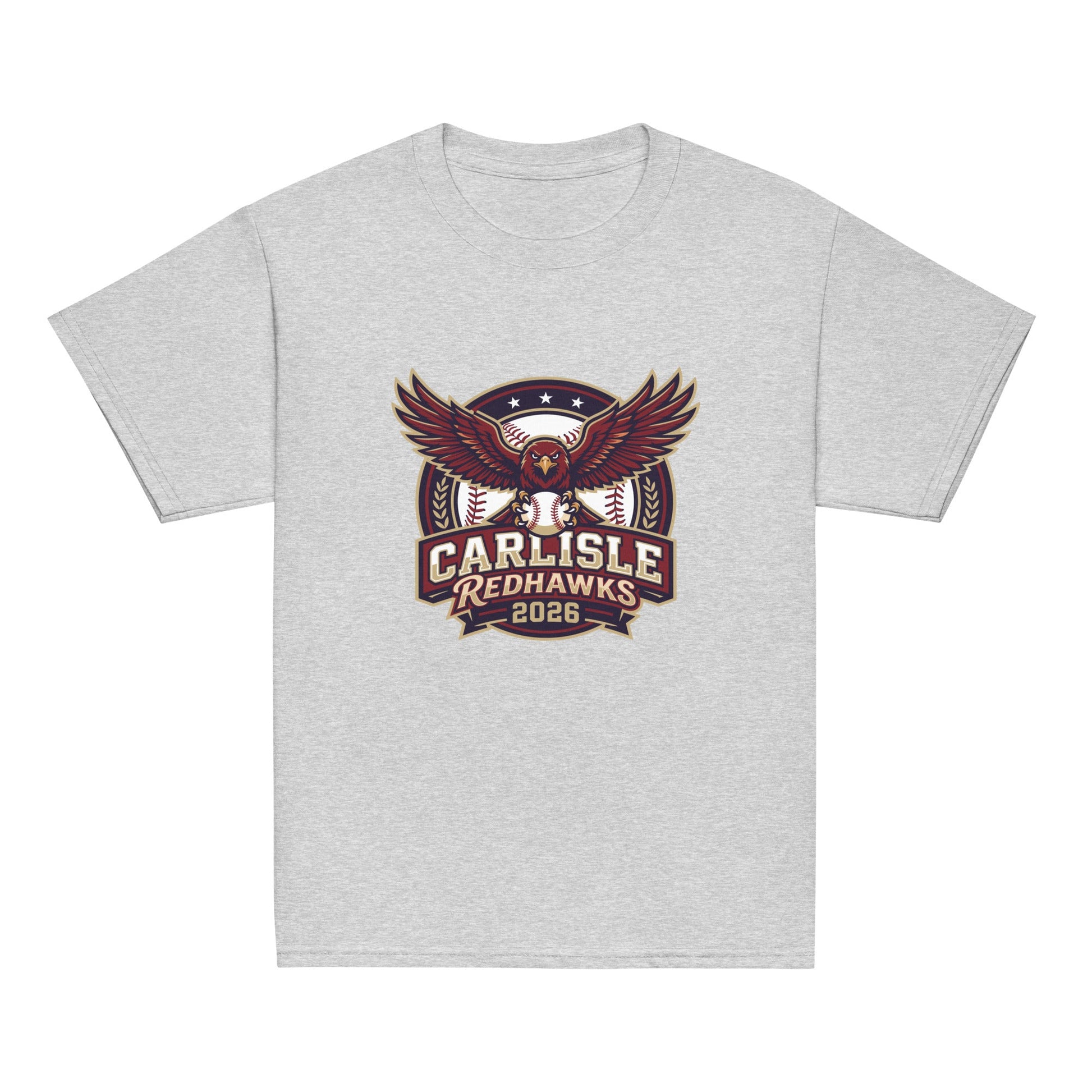 Classic | Youth T Shirt | Carlisle Redhawks | Emblem Logo