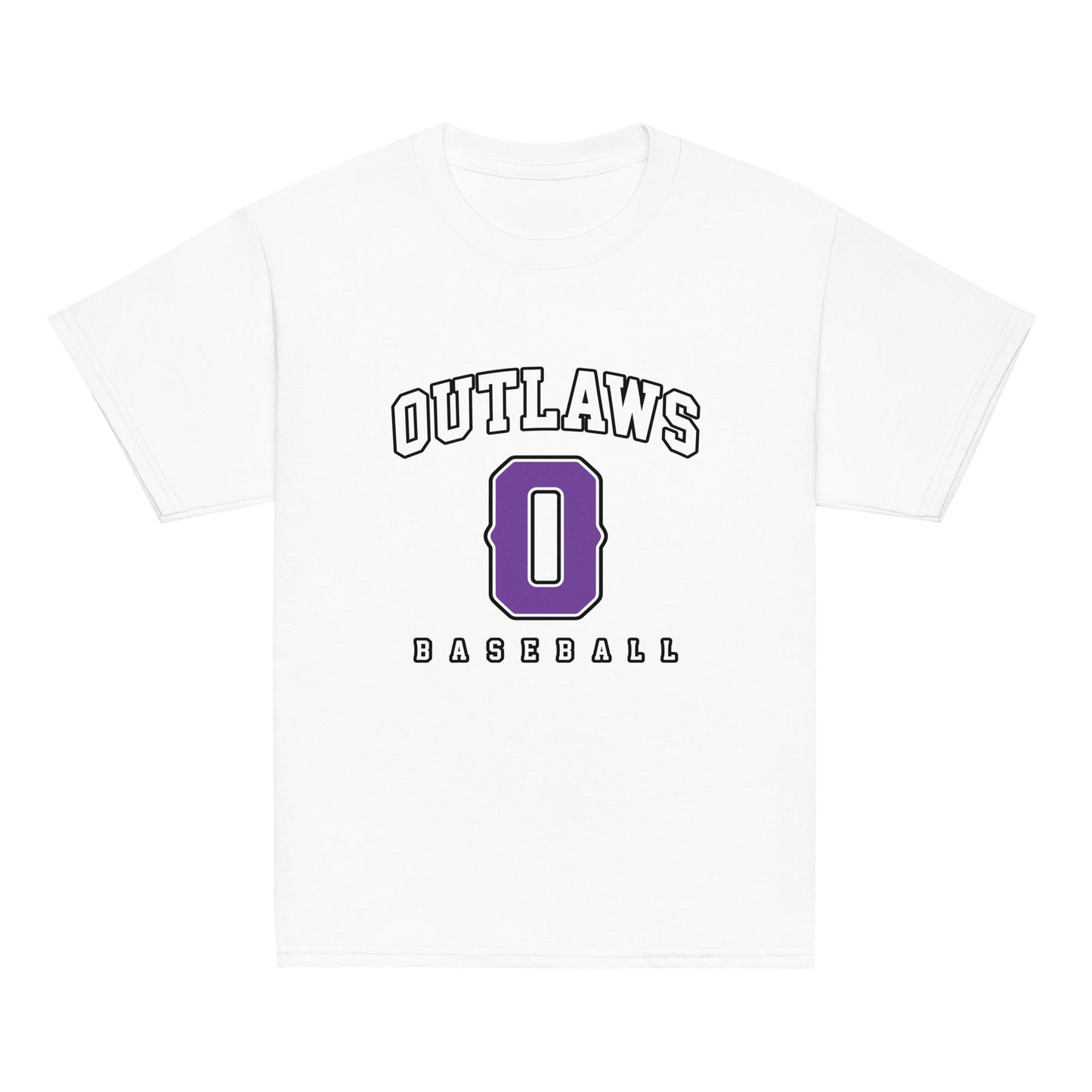 Classic | Youth T Shirt | Carolina Outlaws Baseball | Atheltics Logo