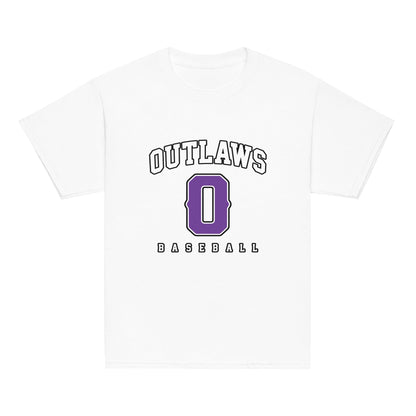 Classic | Youth T Shirt | Carolina Outlaws Baseball | Atheltics Logo