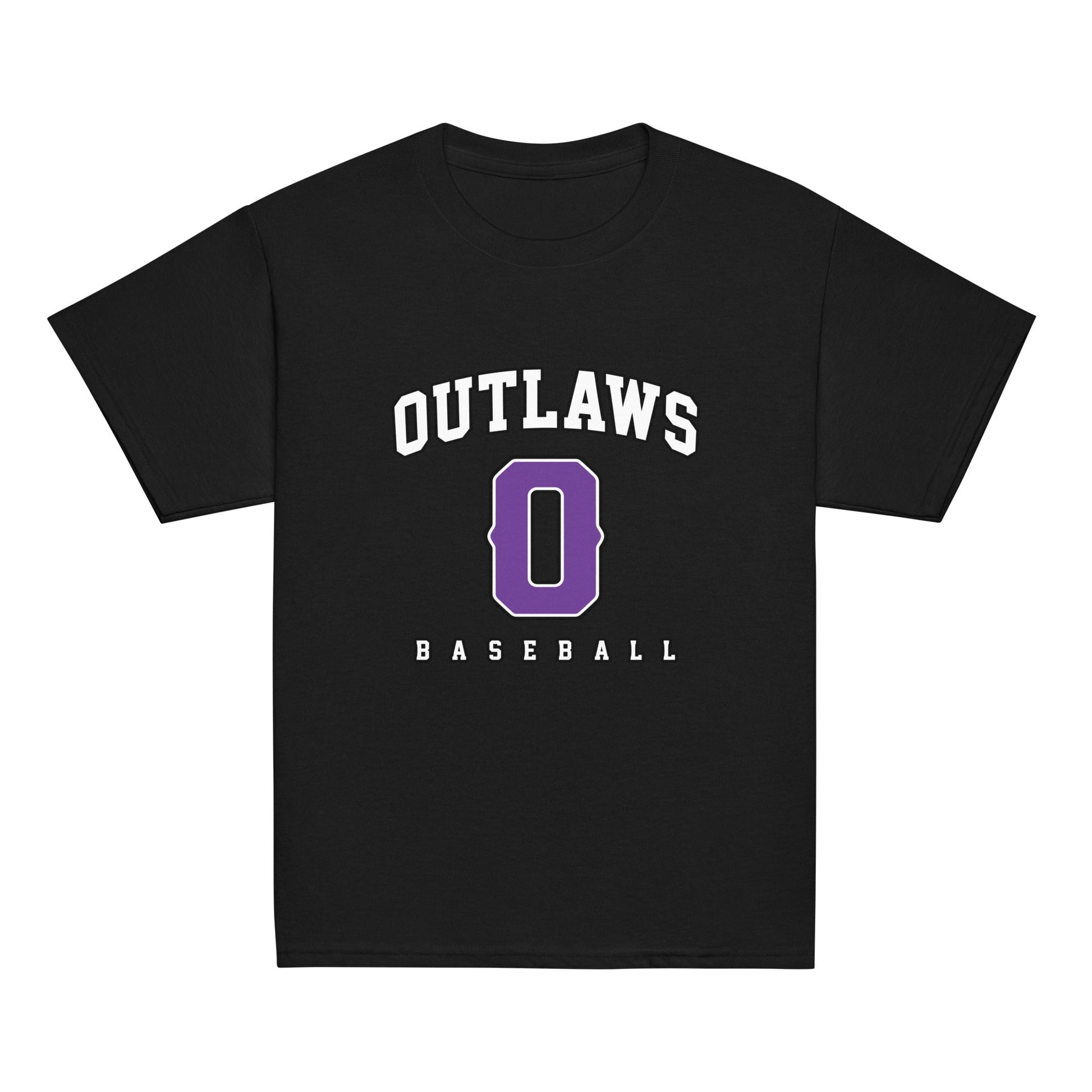 Classic | Youth T Shirt | Carolina Outlaws Baseball | Atheltics Logo