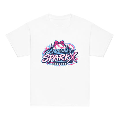 Classic | Youth T Shirt | Carolina Sparkx | Crest Logo