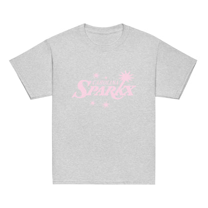 Classic | Youth T Shirt | Carolina Sparkx | Modern Script Logo