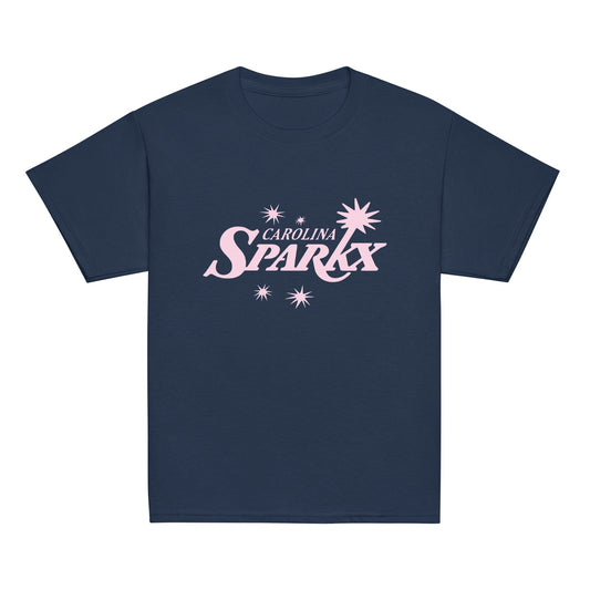 Classic | Youth T Shirt | Carolina Sparkx | Modern Script Logo