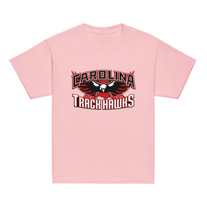 Classic | Youth T Shirt | Carolina track Hawks | Emblem Logo