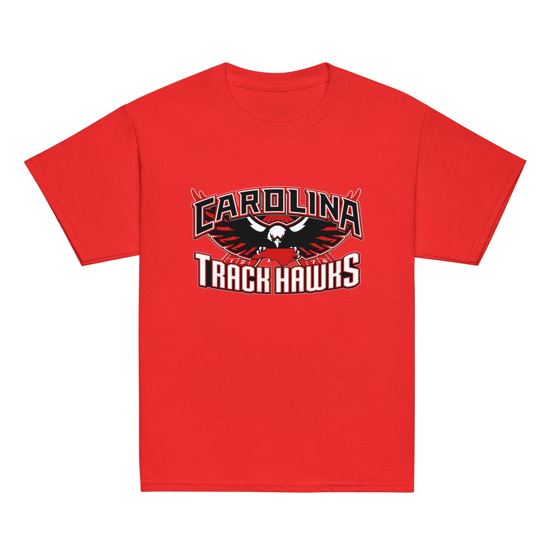 Classic | Youth T Shirt | Carolina track Hawks | Emblem Logo