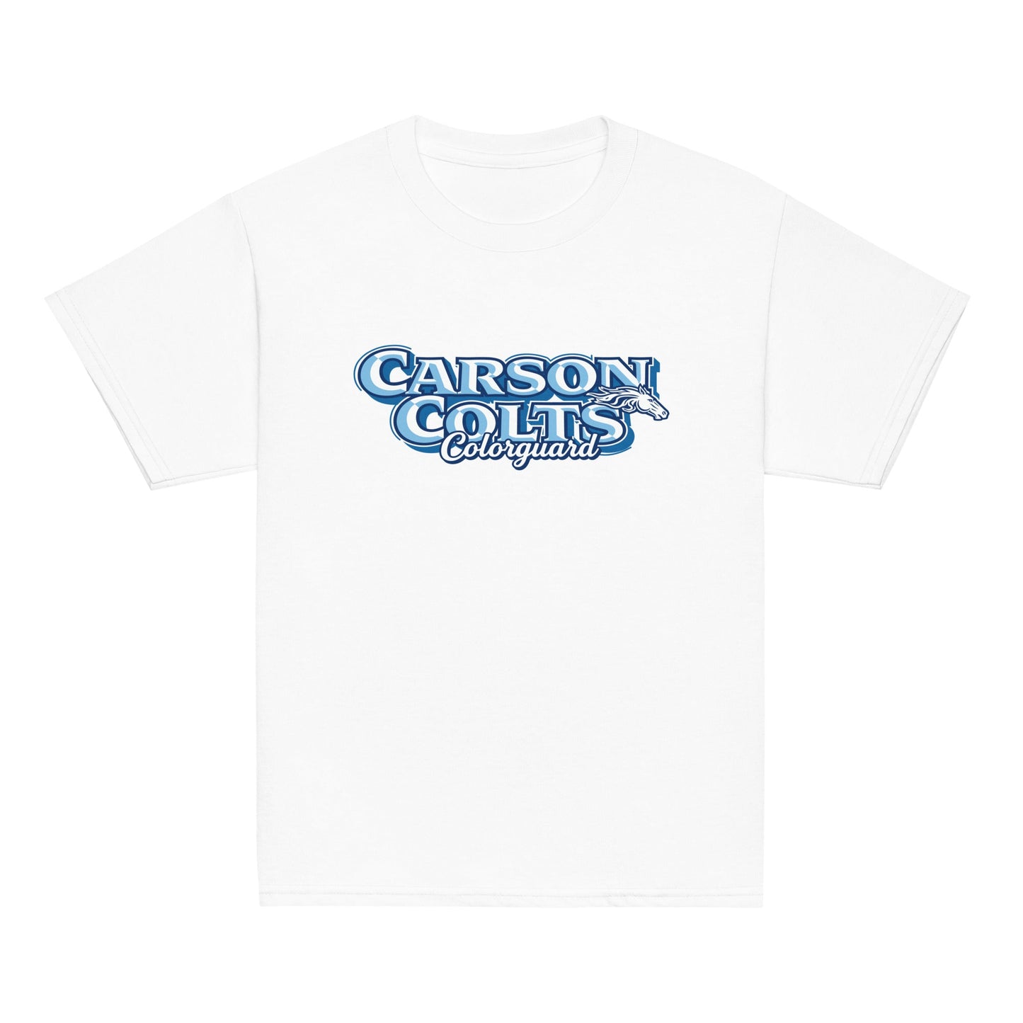 Classic | Youth T Shirt | Carson Colorguard | Colts Logo