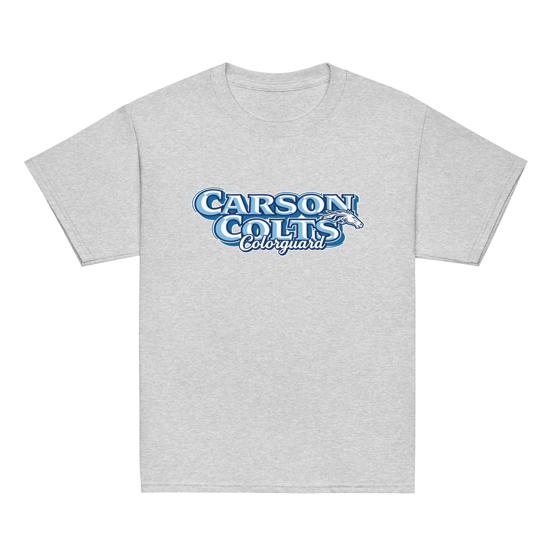 Classic | Youth T Shirt | Carson Colorguard | Colts Logo