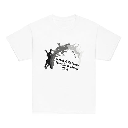 Classic | Youth T Shirt | Catch & Release Tumble & Cheer Club | Tumble Logo