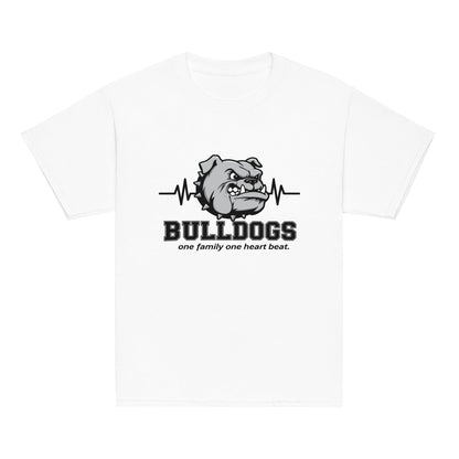 Classic | Youth T Shirt | Celina Recreational Football Black | Bulldogs Crest Logo
