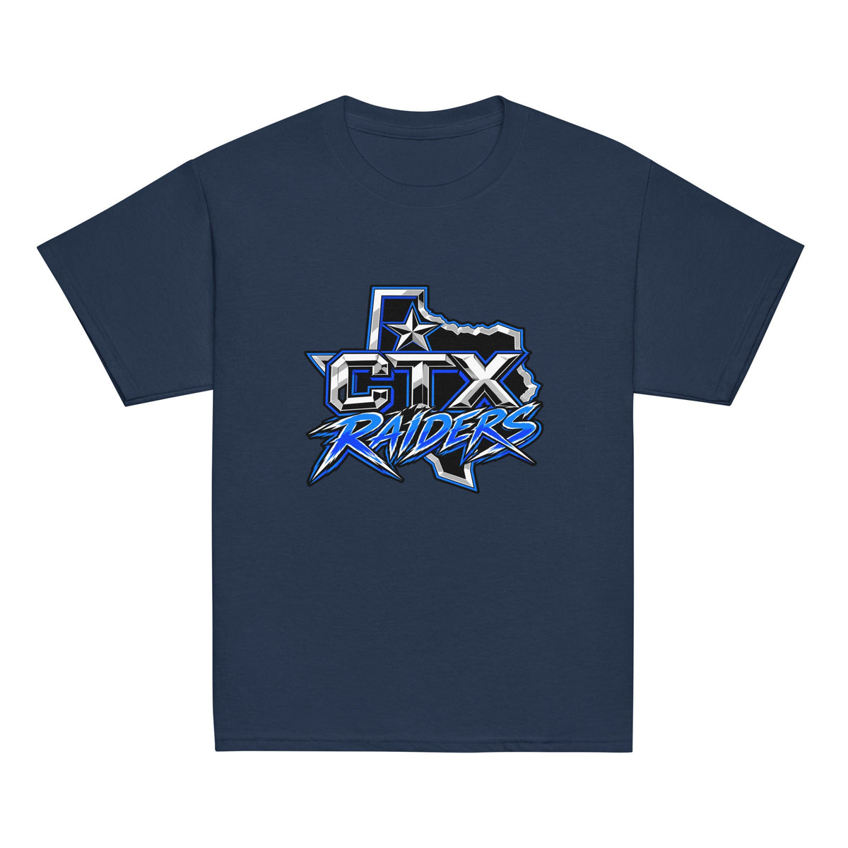 Classic | Youth T Shirt | Central Texas Raiders | Crest Logo