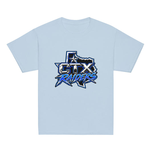 Classic | Youth T Shirt | Central Texas Raiders | Crest Logo
