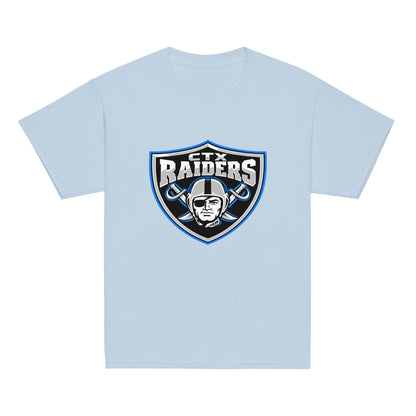 Classic | Youth T Shirt | Central Texas Raiders | Emblem Logo